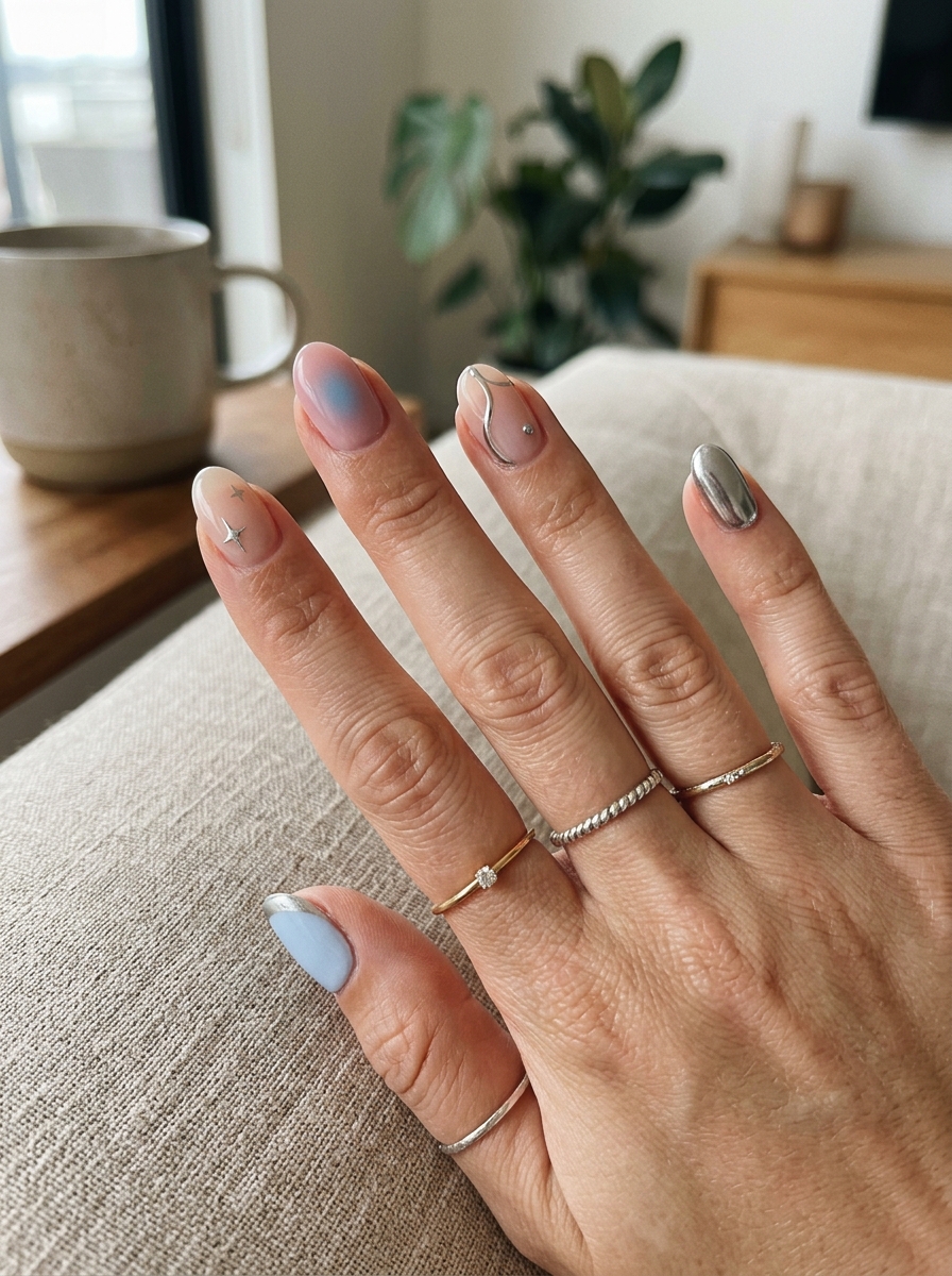 Cool Mix and Match Nails als Cool Nails Inspiration 2026